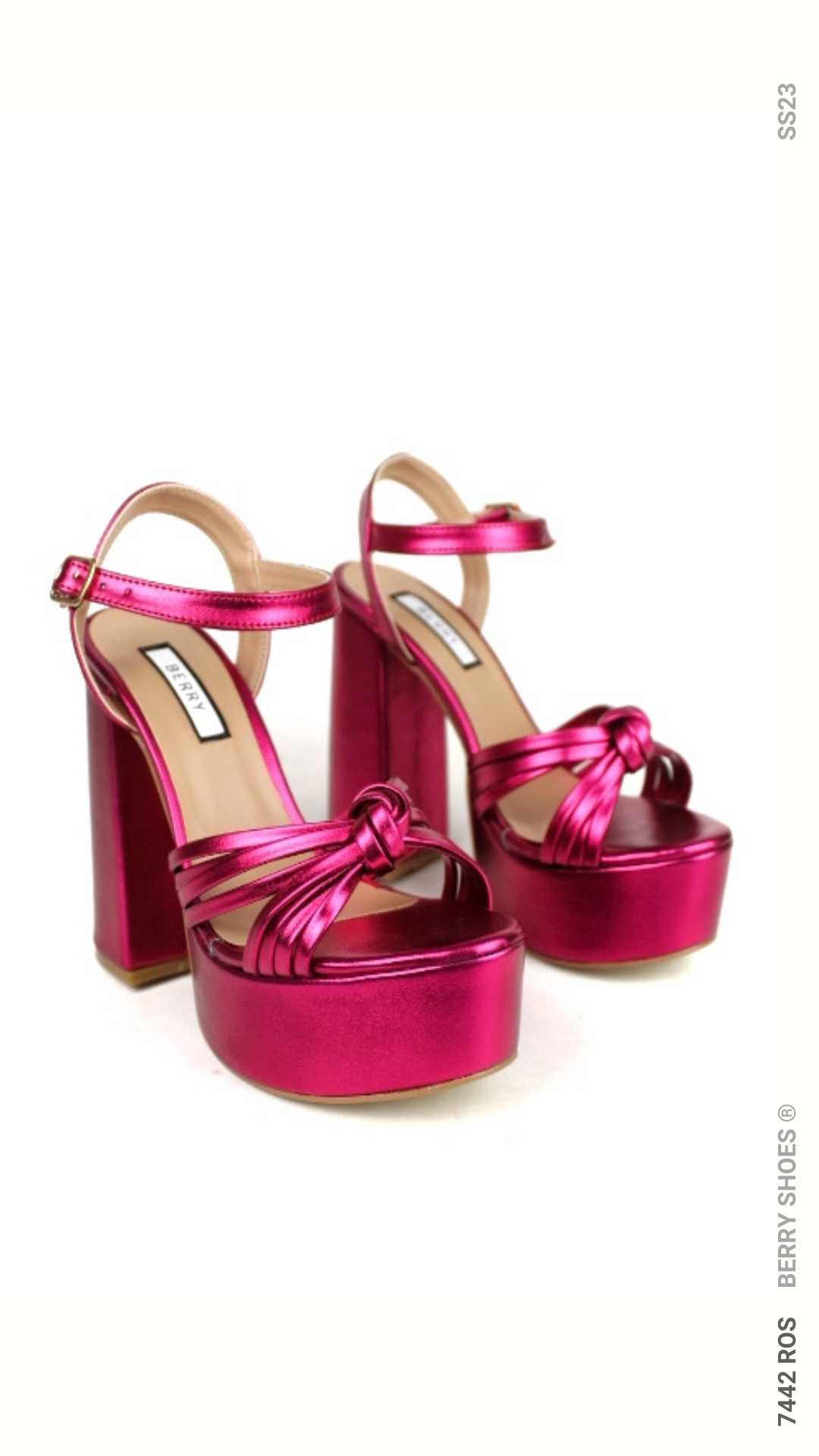 SANDALIA ALTA MULTICOLOR