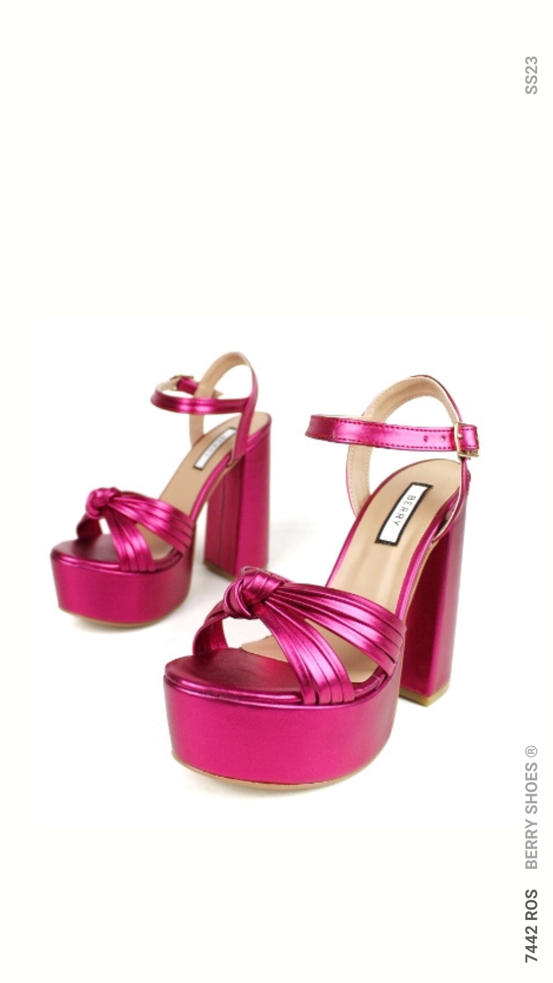 SANDALIA ALTA MULTICOLOR