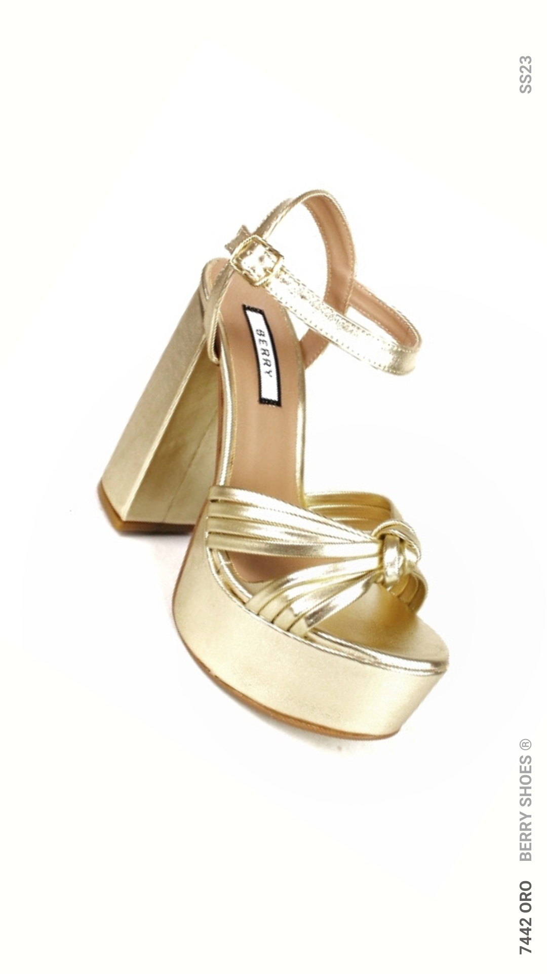 SANDALIA ALTA MULTICOLOR