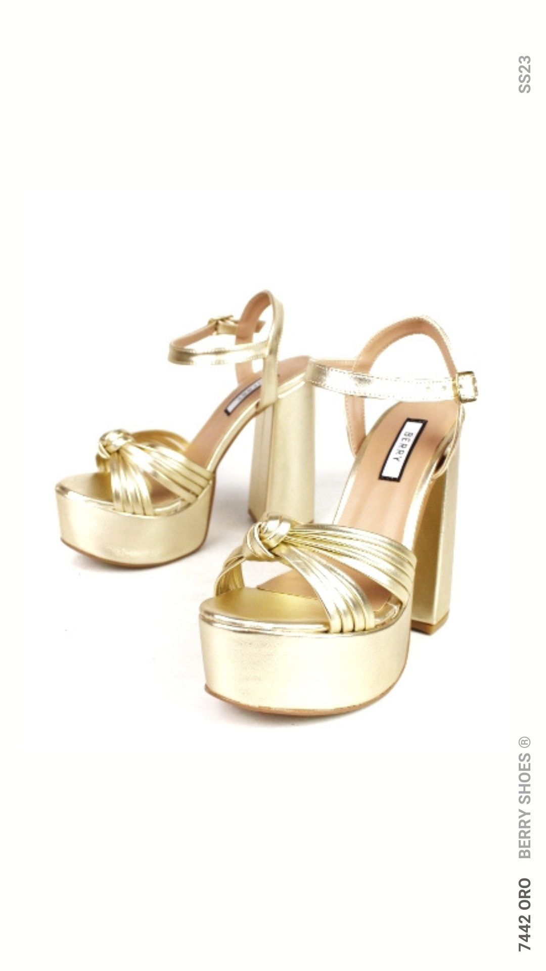 SANDALIA ALTA MULTICOLOR