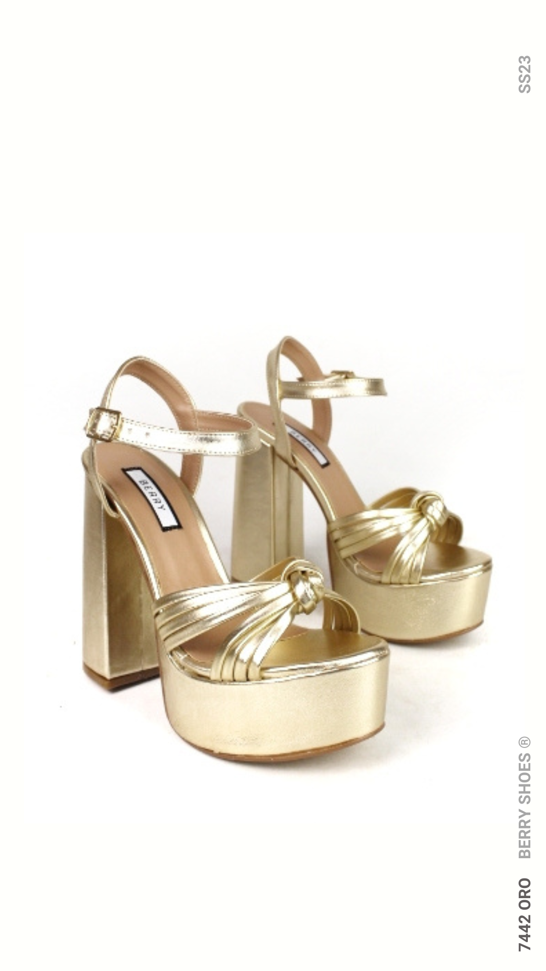 SANDALIA ALTA MULTICOLOR