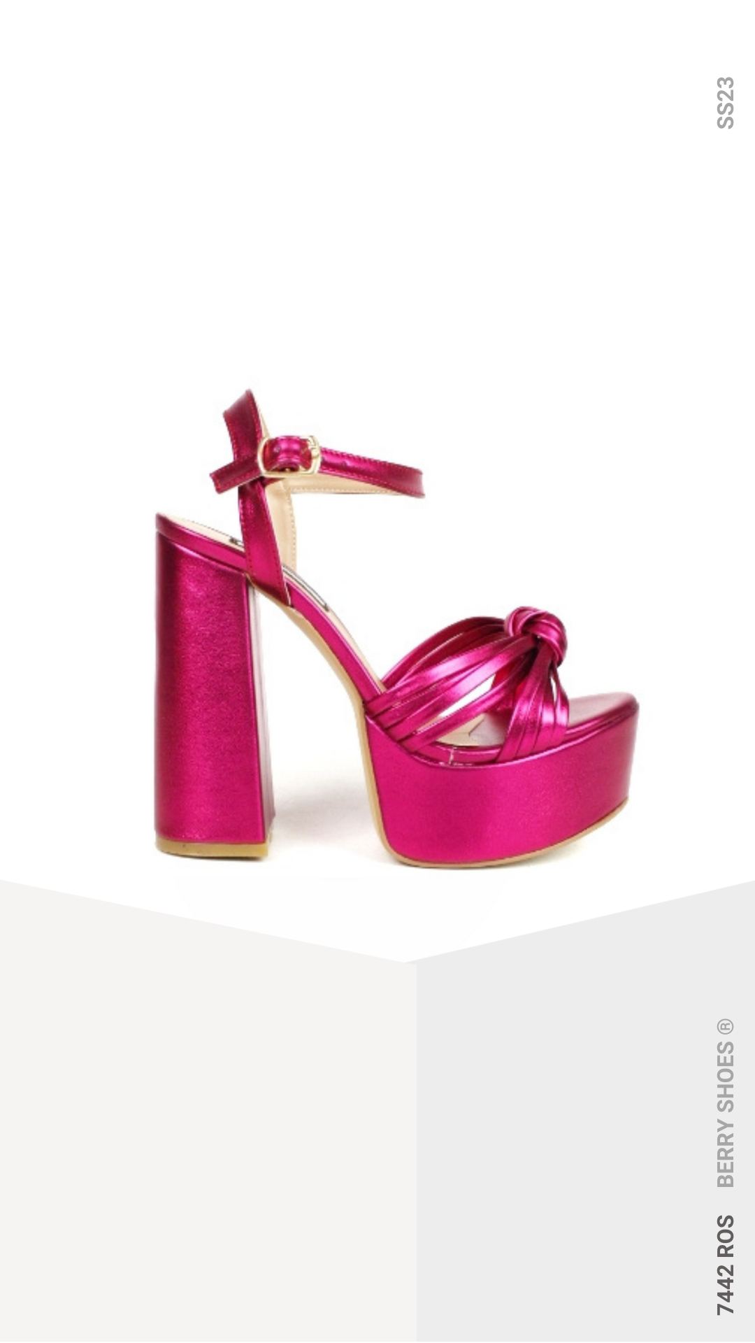 SANDALIA ALTA MULTICOLOR