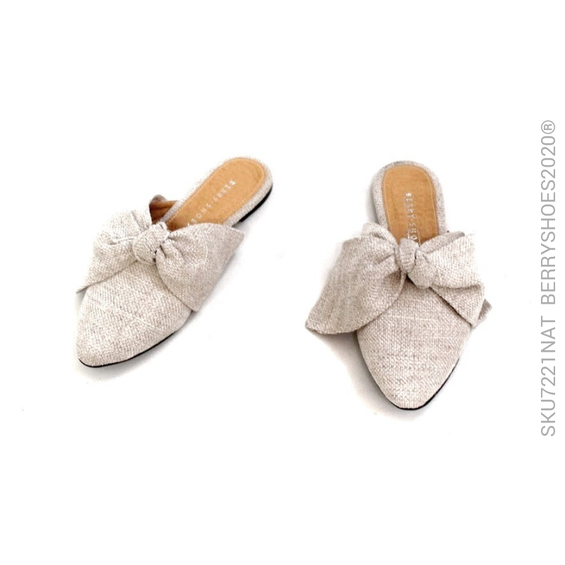 Mule moño - Berry shoes México - Balerinas - 7221NAT
