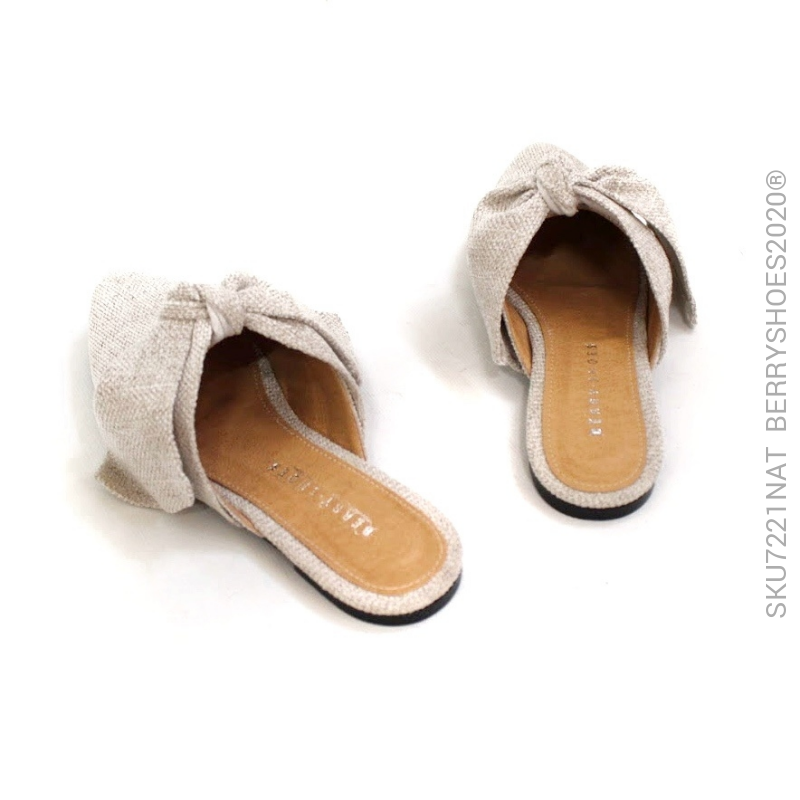 Mule moño - Berry shoes México - Balerinas - 7221NAT