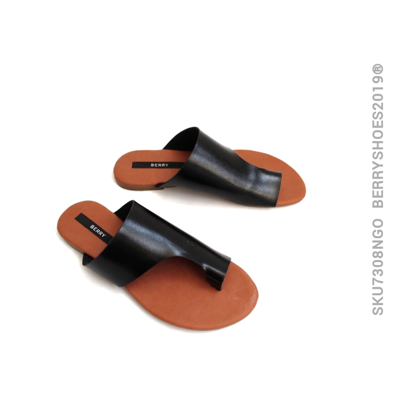 Sandalia descubierta - Berry shoes México - Sandalias - 7308NGO