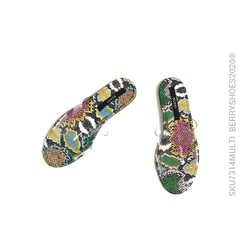 Sandalia mica H - Berry shoes México - Sandalias - 7314MULTI