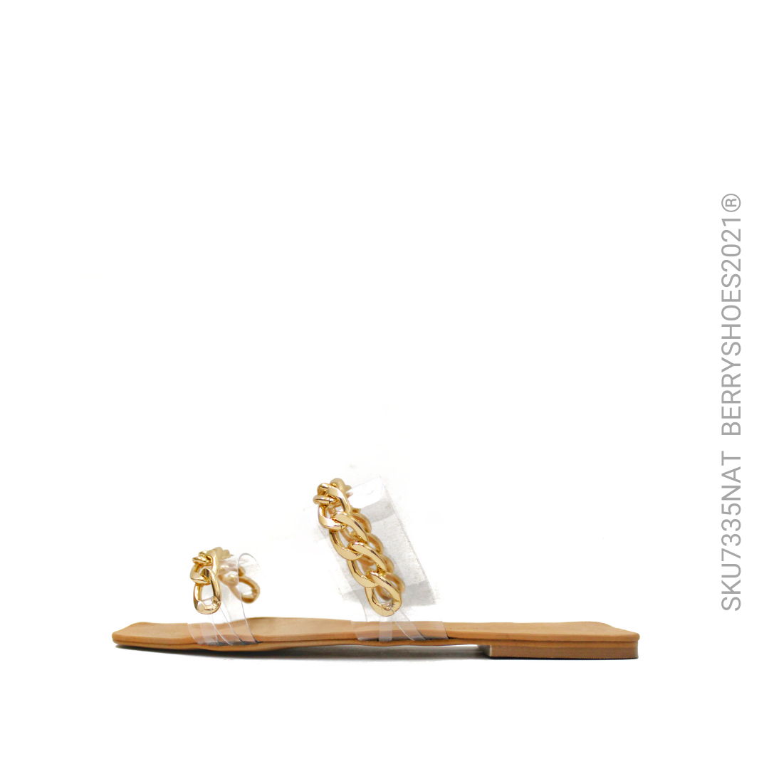 Sandalia mica con cadena