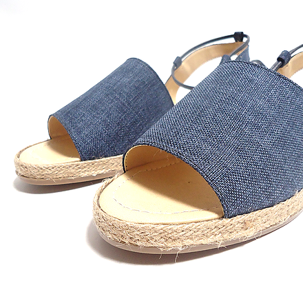Sandalia alpargata - Berry shoes México - Sandalias - 7348AZU