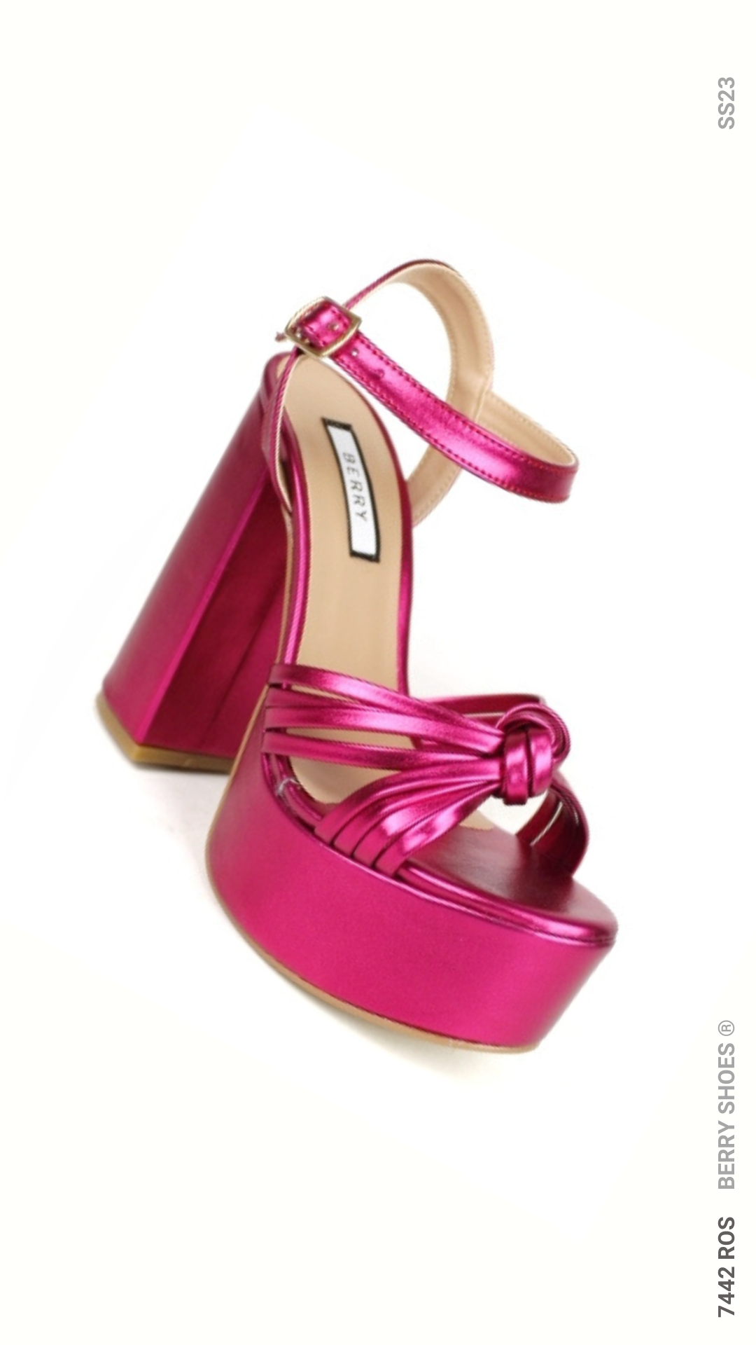 SANDALIA ALTA MULTICOLOR