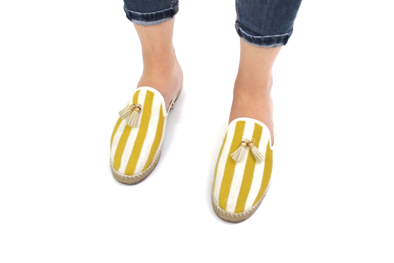 Mule rayado - Berry shoes México - Balerinas - 7214AMA