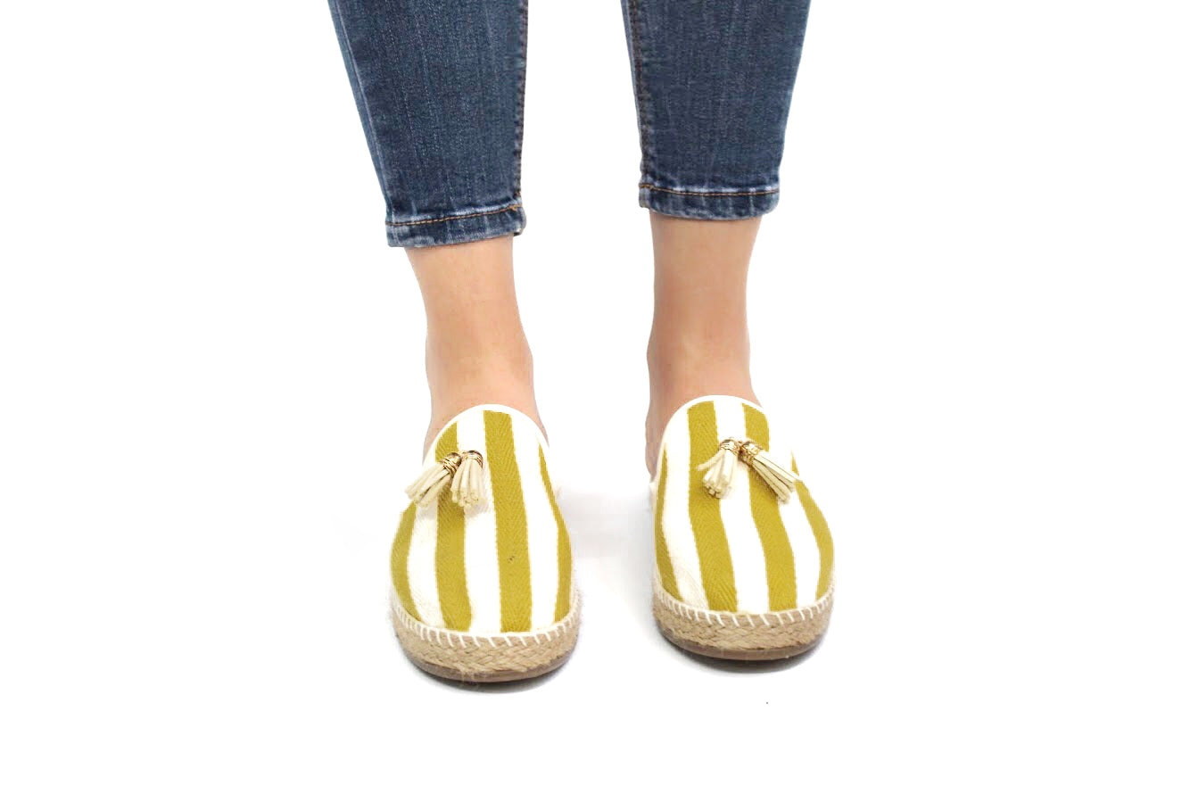 Mule rayado - Berry shoes México - Balerinas - 7214AMA