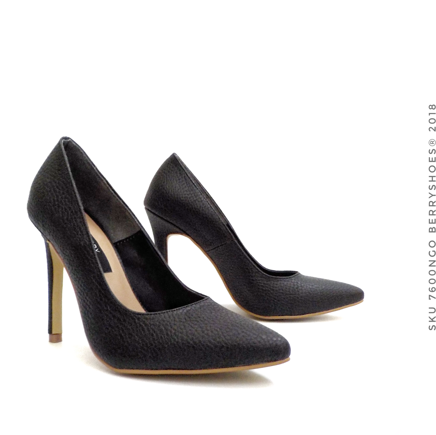 Zapatilla cerrada S. piel - Berry shoes México - Zapatilla - 7600NGO