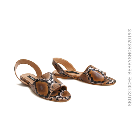 Sandalia chinela y talón - Berry shoes México - Sandalias - 7310CFE